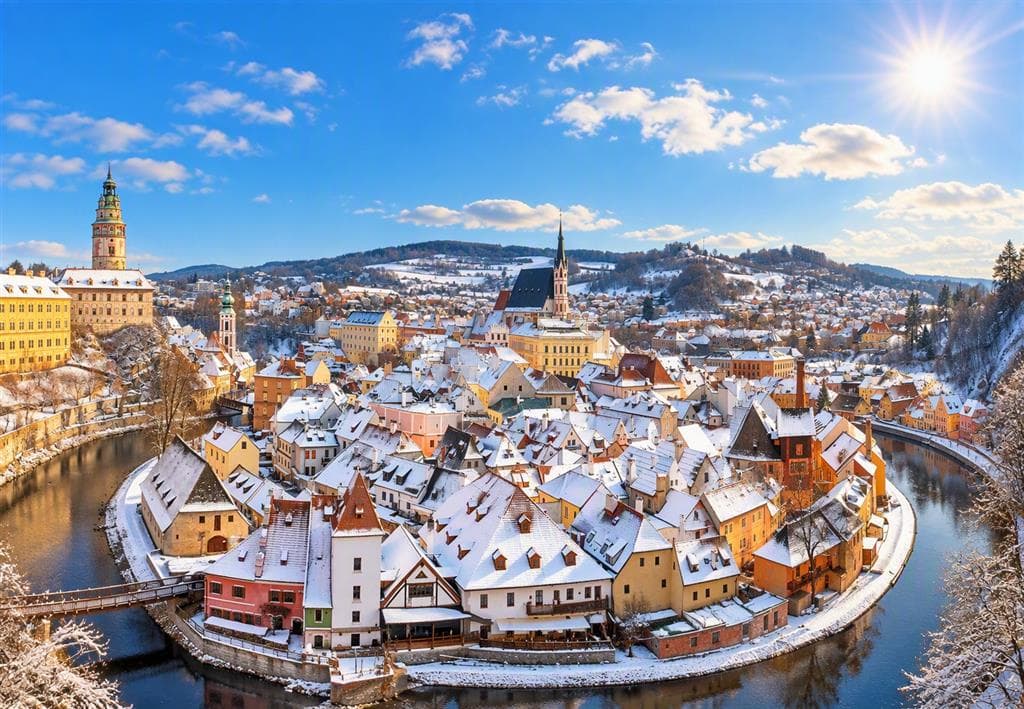 Predvianočný Linz a Český Krumlov
